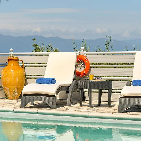 فيلة Lioniskari Seaviews - Paxoi's Private Pool Oasis Porto Ozias