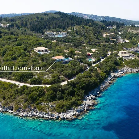Villa Lioniskari Seaviews - Paxoi's Private Pool Oasis Porto Ozias